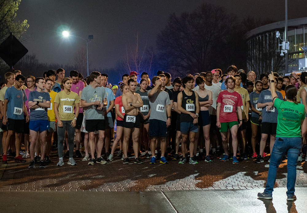 The 2020 race start line.