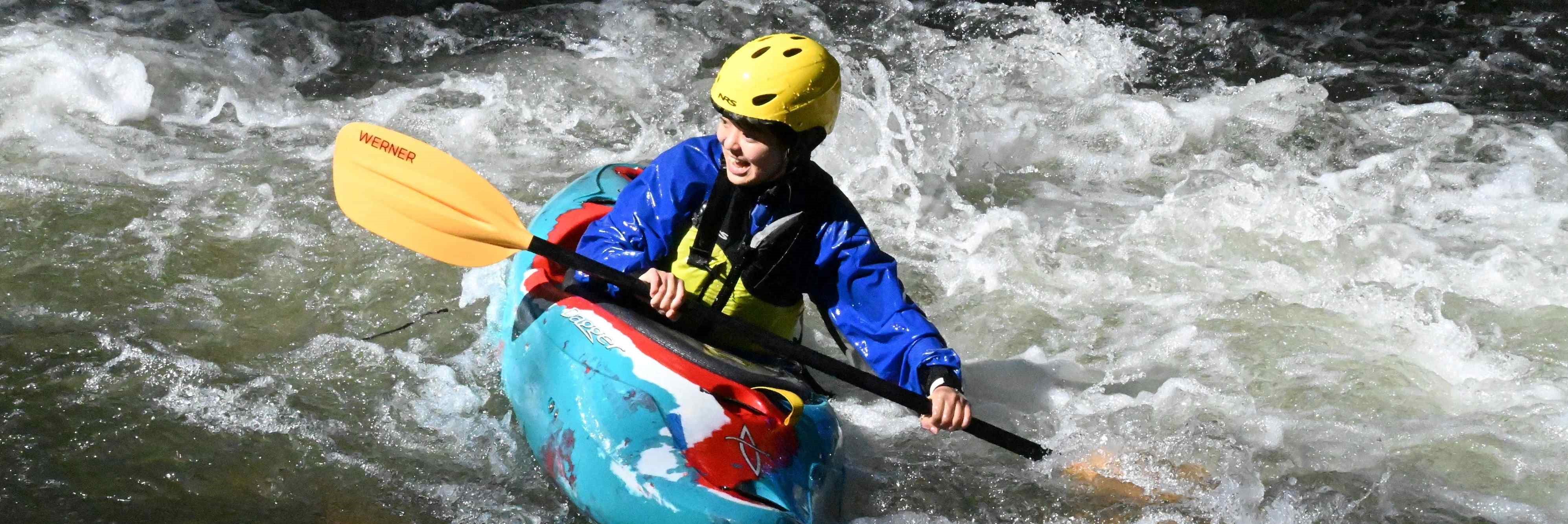 Cindy Huynh Whitewater Kayaking