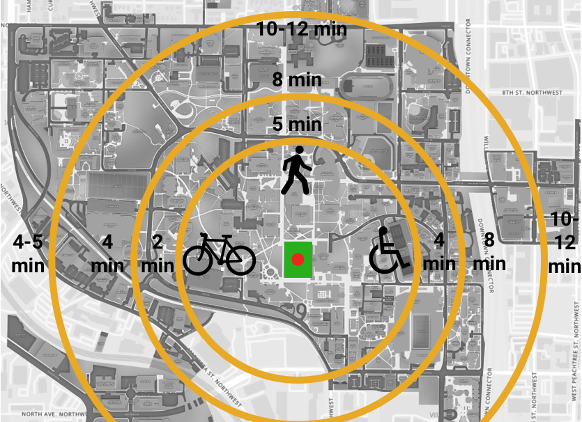 Campus times map